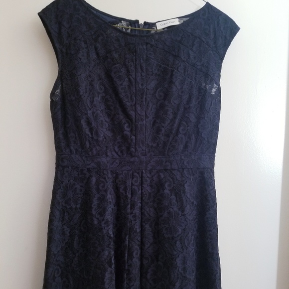 Calvin Klein Mini Lace Dress - Picture 2 of 9